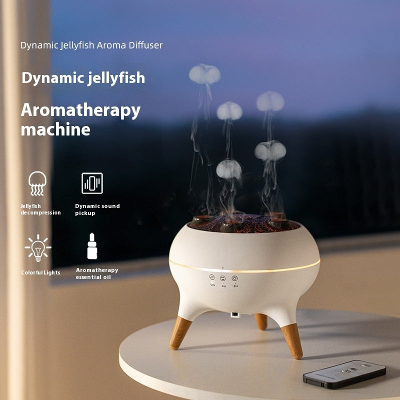 Household  Intelligent Jellyfish Ultrasonic Air Humidifier