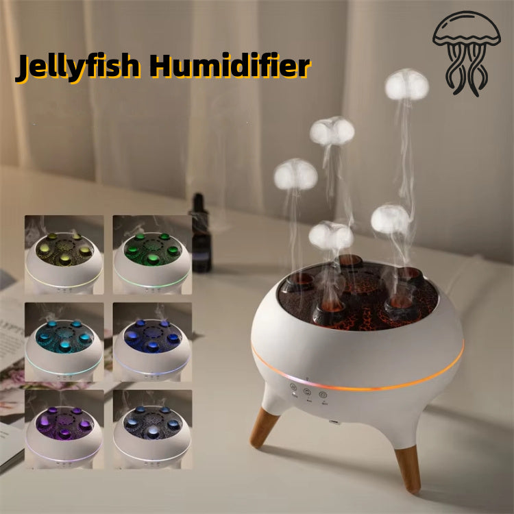 Household  Intelligent Jellyfish Ultrasonic Air Humidifier